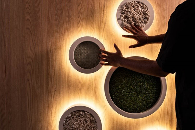 Perth Airport Sensory Room touch panel