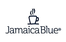 Navy blue logo for Jamaica Blue
