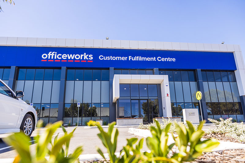 Officeworks Case Study - Front of building